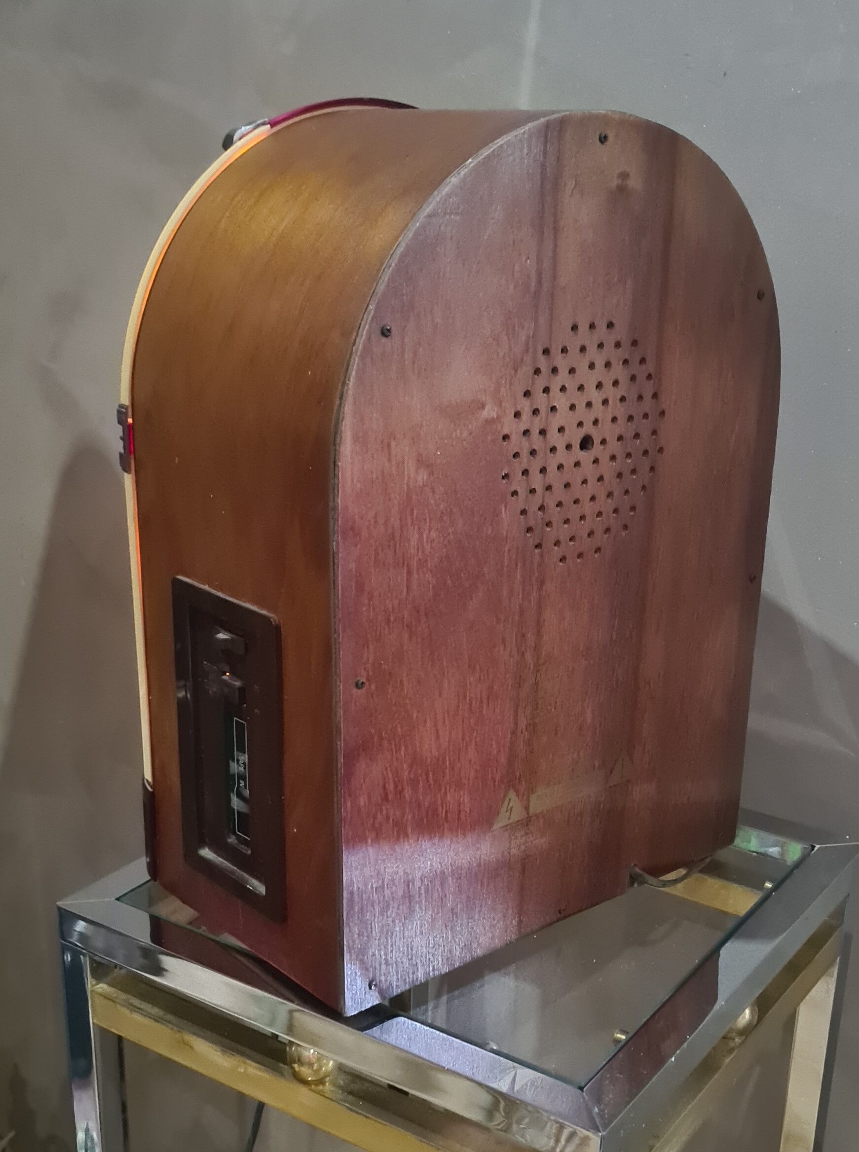 Jukebox wurlitzer cassette 1975 très deco