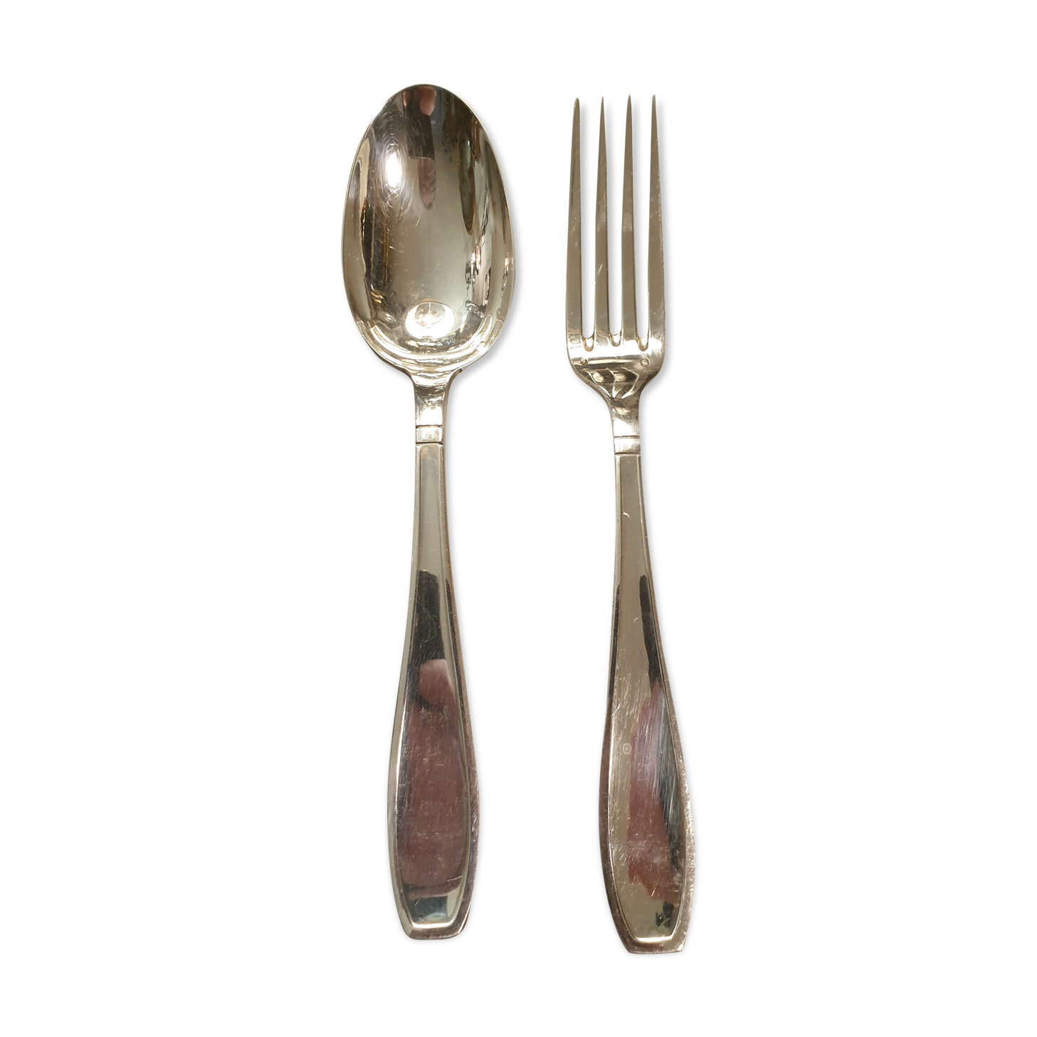 Silver cutlery 800 art deco