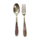 Silver cutlery 800 art deco