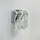 Crystal sconce by Kinkeldey, Germany, 1970s