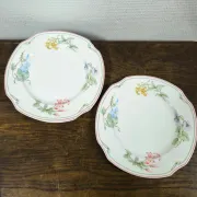 Set of Villeroy & Boch "Clarissa" plates - Bone China - Ø 26.5 cm