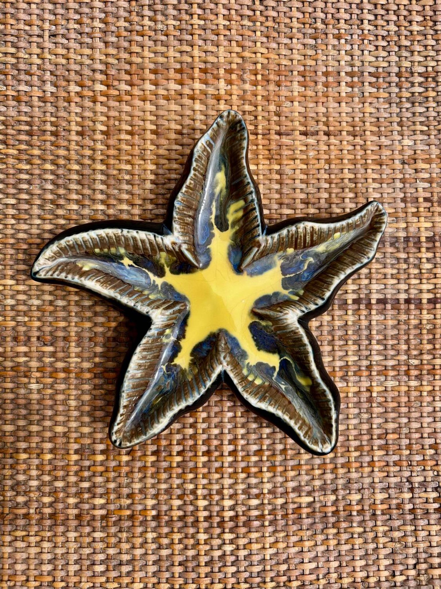 Ceramic starfish