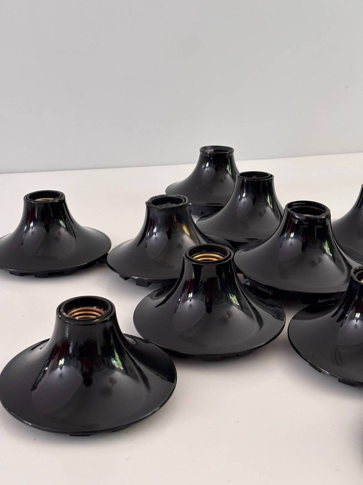 Composition of 13 Teti Wall Lights by Vico Magistretti for Artemide 1970 ABS