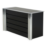 Buffet noir par Antonello Mosca pour Cinova