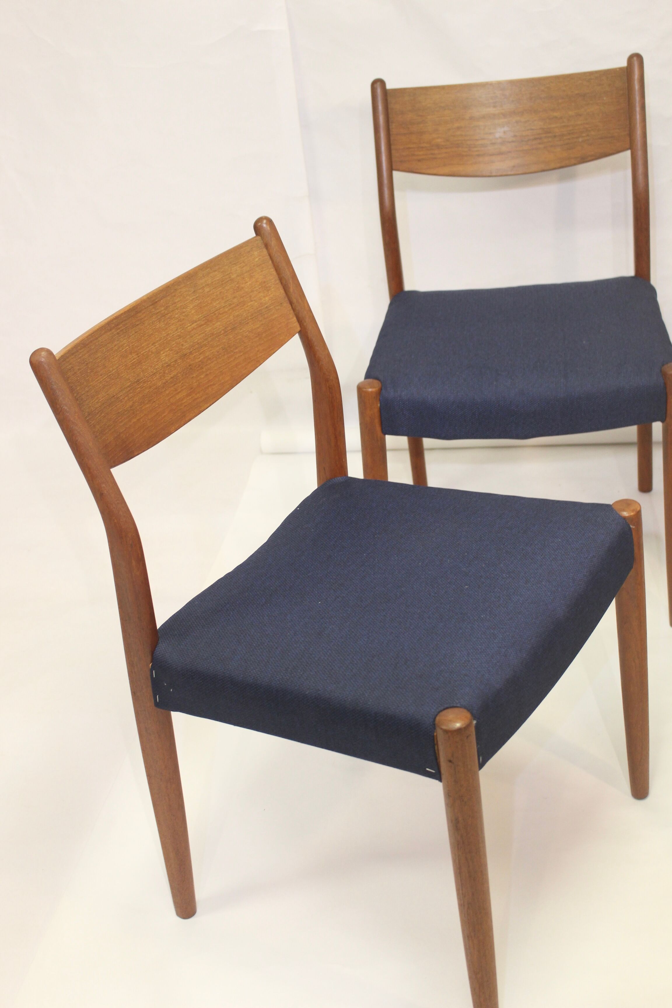 Set de 4 chaises en teck Cees Braakman pour Pastoe 1960.