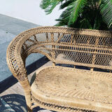 Vintage rattan garden furniture