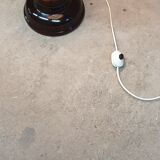 Ceramic foot floor lamp 70"