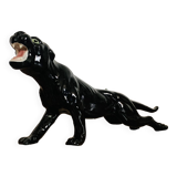 Ceramic black panther from Monaco