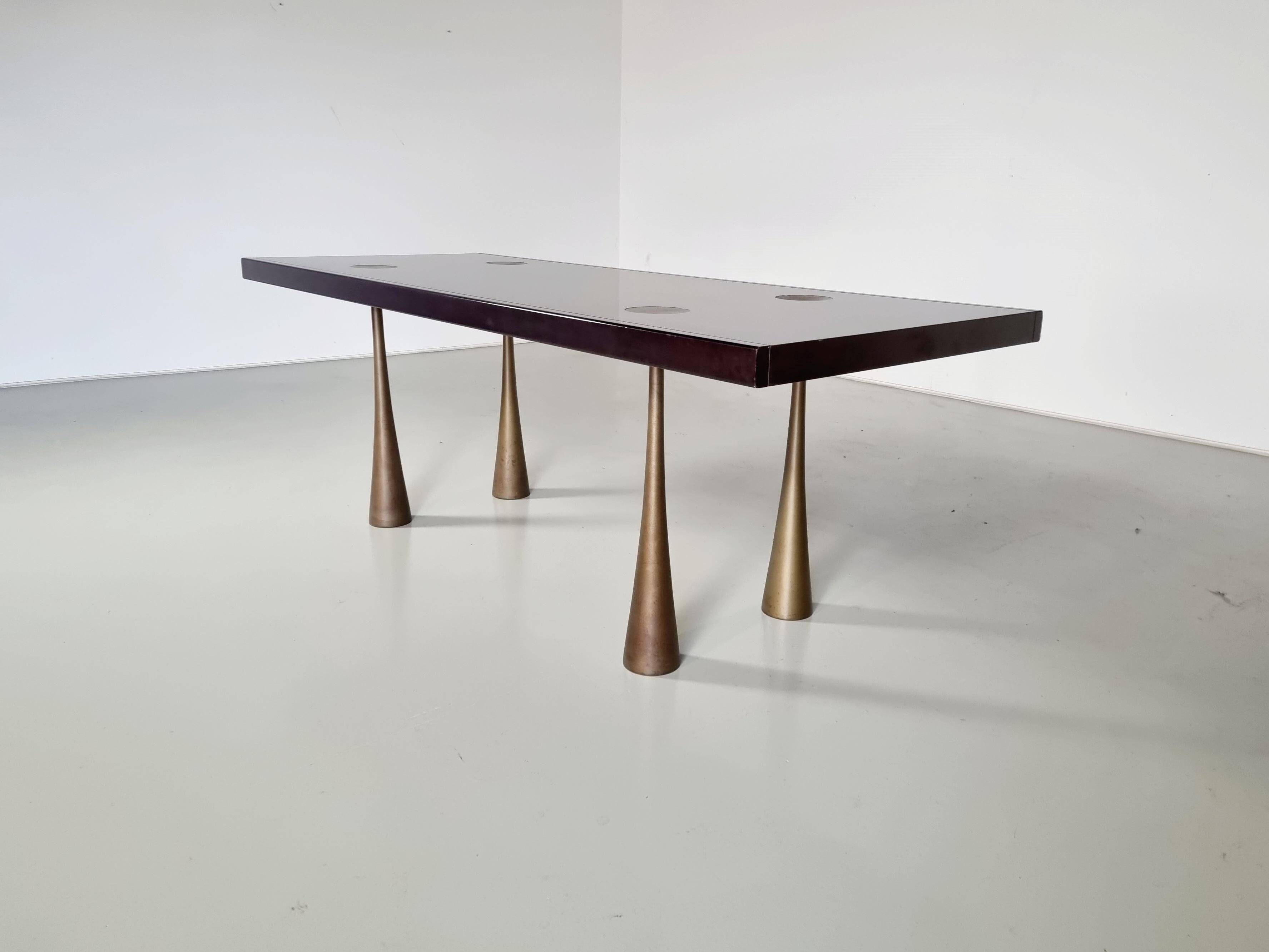 Dining table Angelo Mangiarotti, La Sorgente Dei Mobili, Italy, 1970