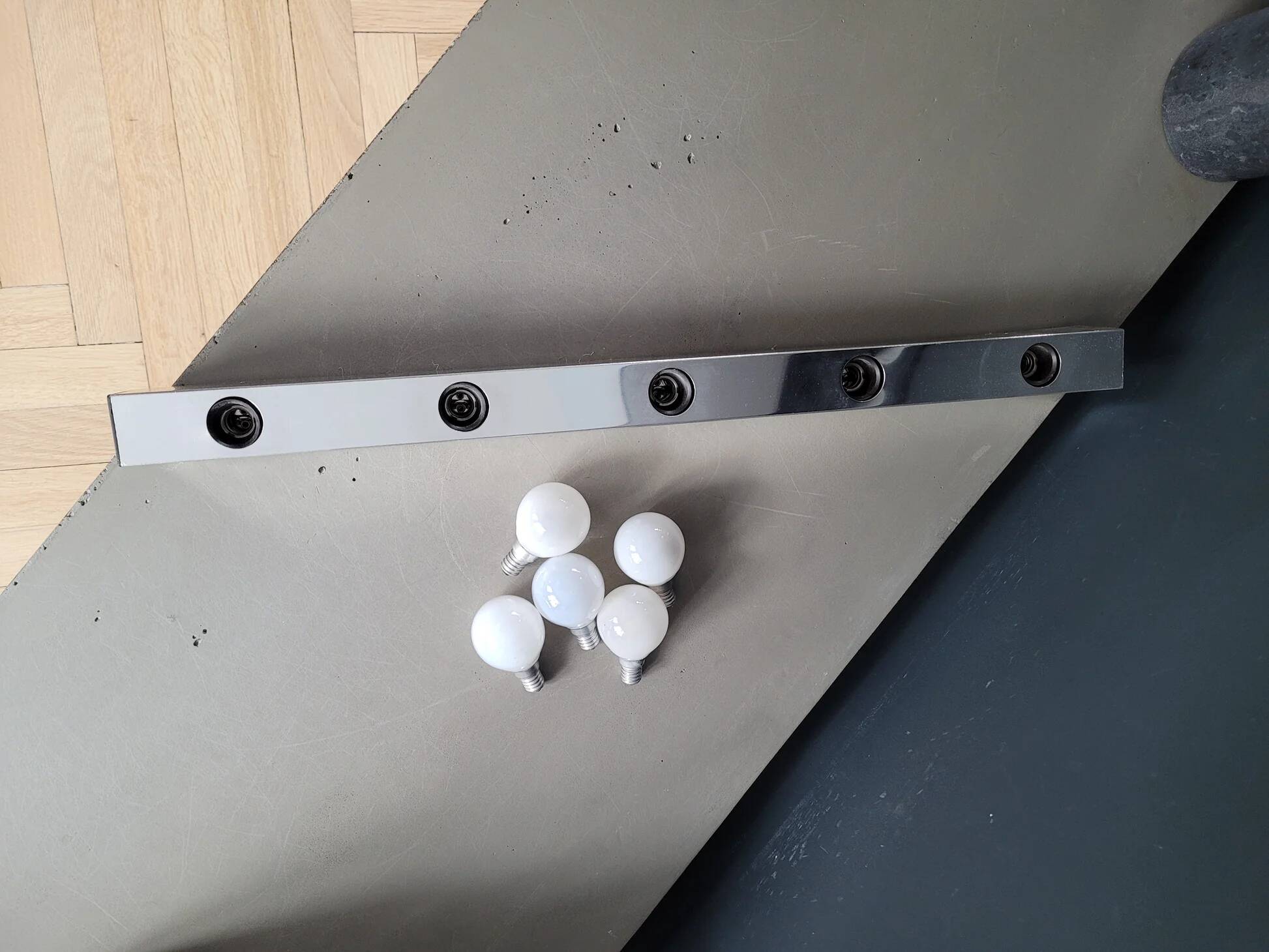 Erco 5-light wall lamp - Ref 953