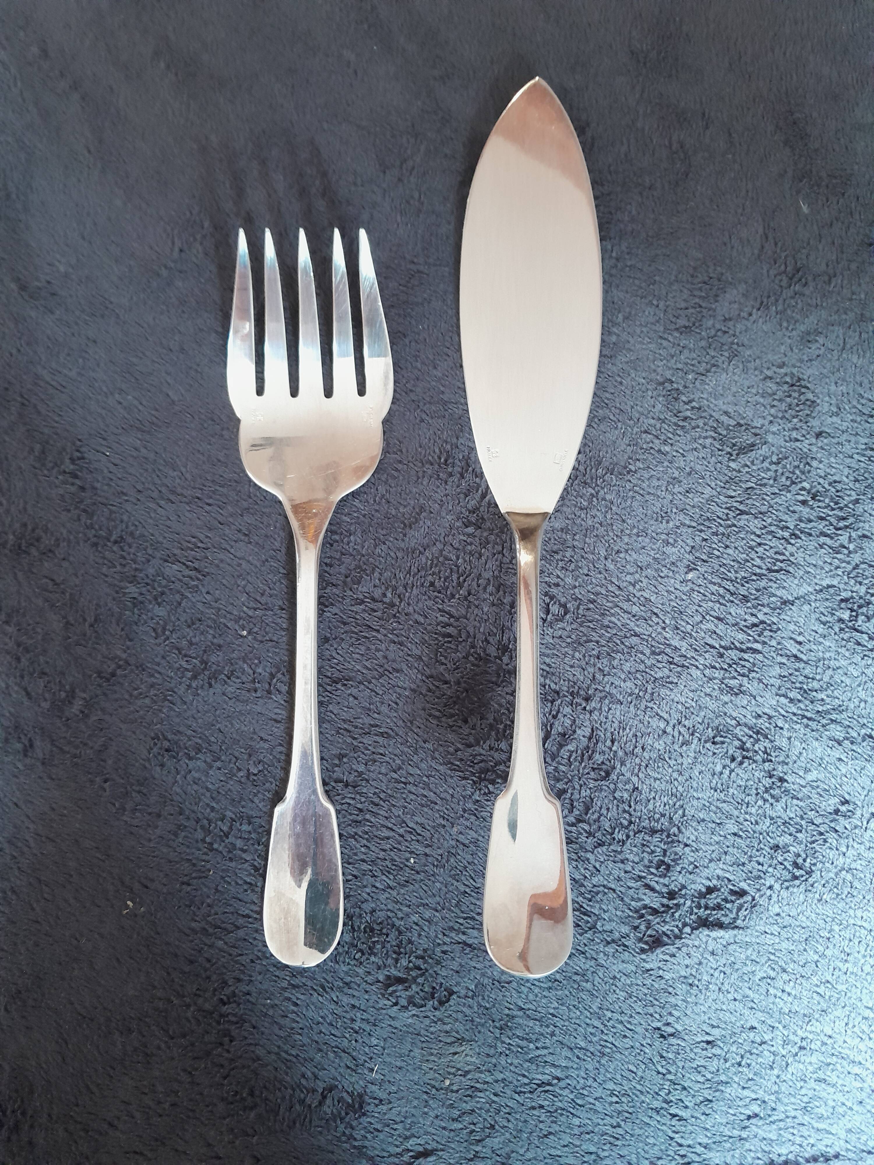 household set 172 pieces Christofle model Cluny