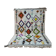 Multicolored Beni Ouarain Rug - Vivid Geometric Patterns - Natural Wool