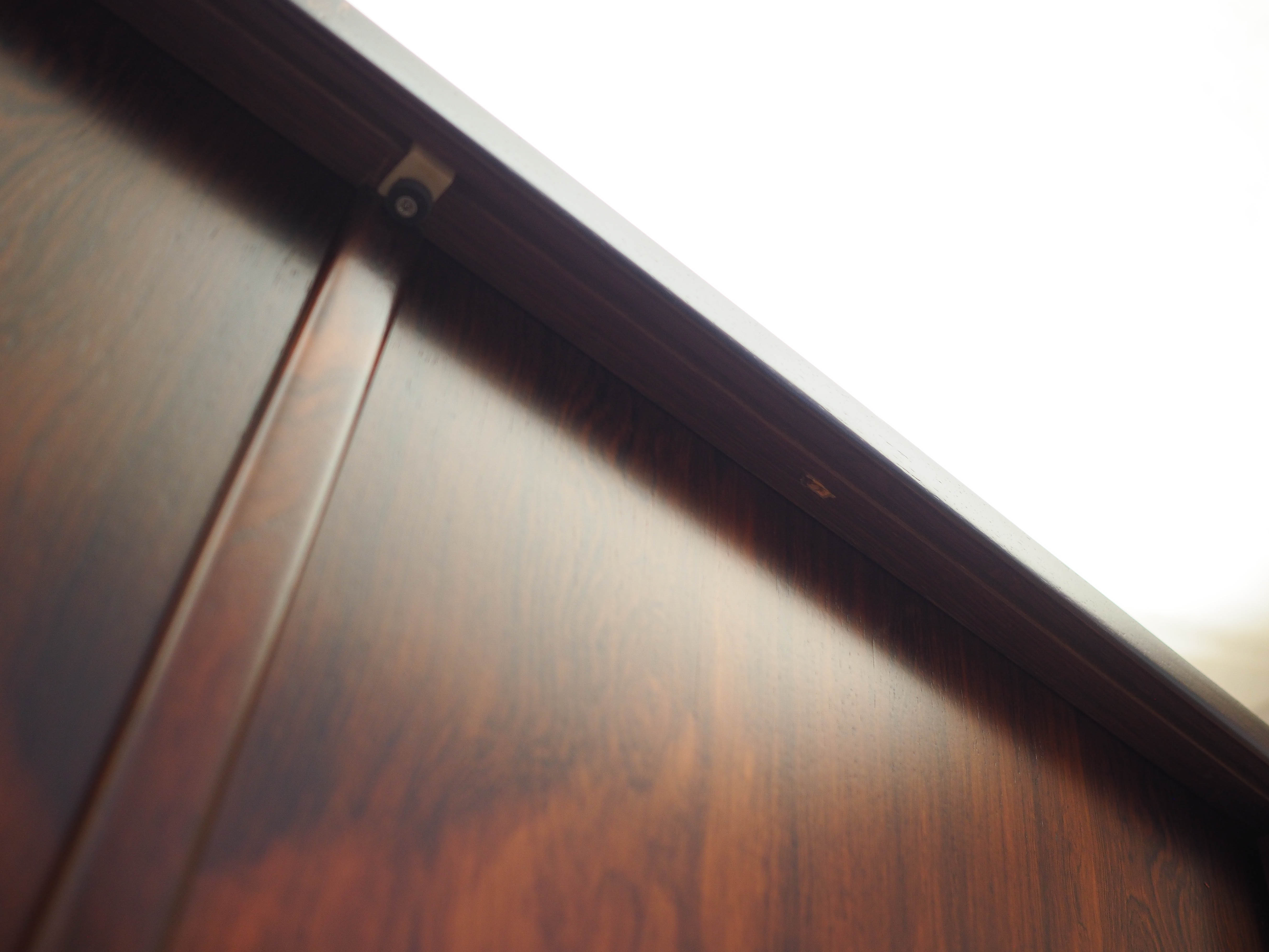 Rosewood wardrobe, Danish design, 1970s, made in Denmark