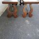 Pair of benches