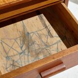 Restored teak and beech desk