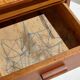 Restored teak and beech desk