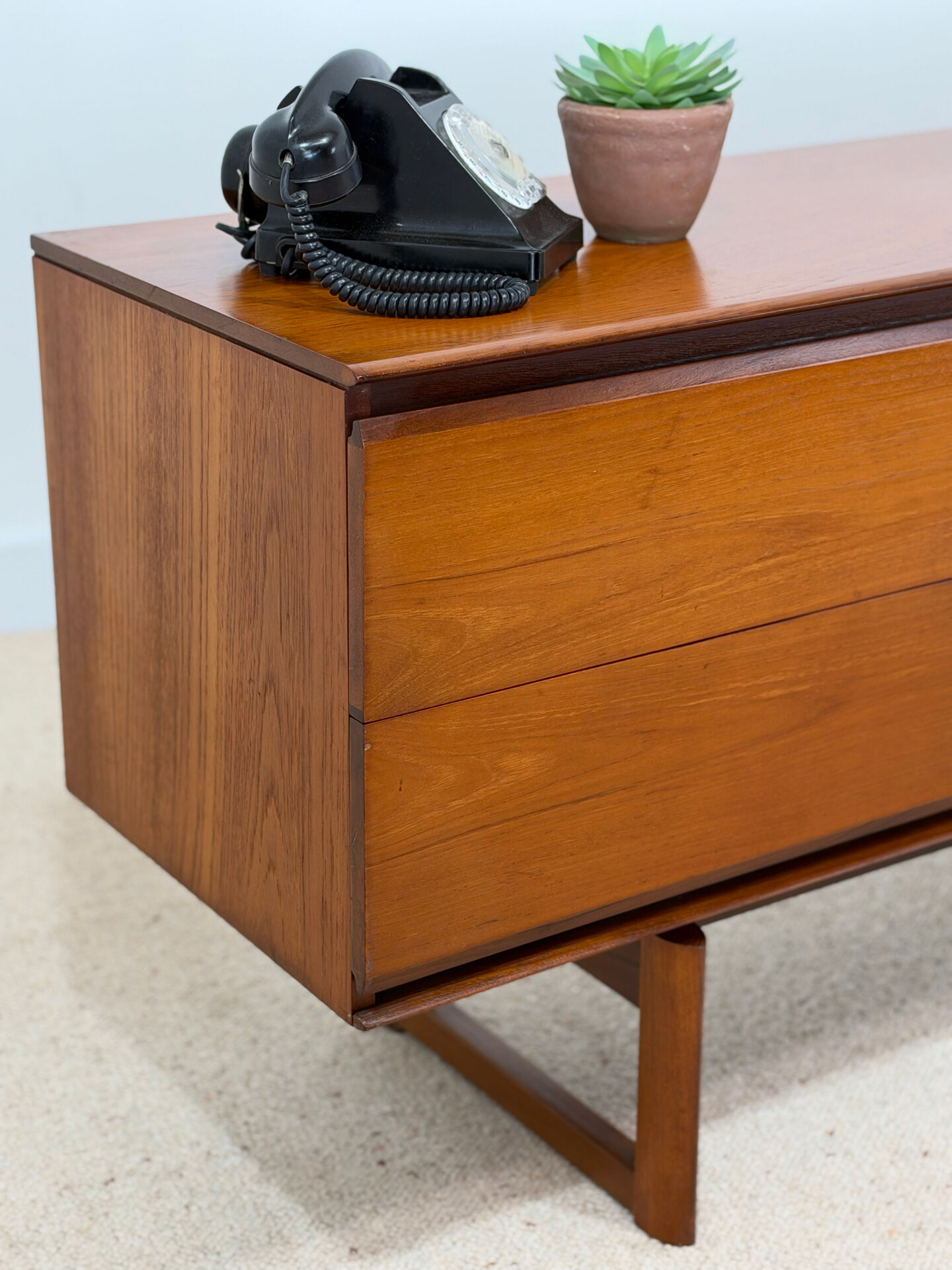 Vintage teak sideboard – White & Newton – 1960s