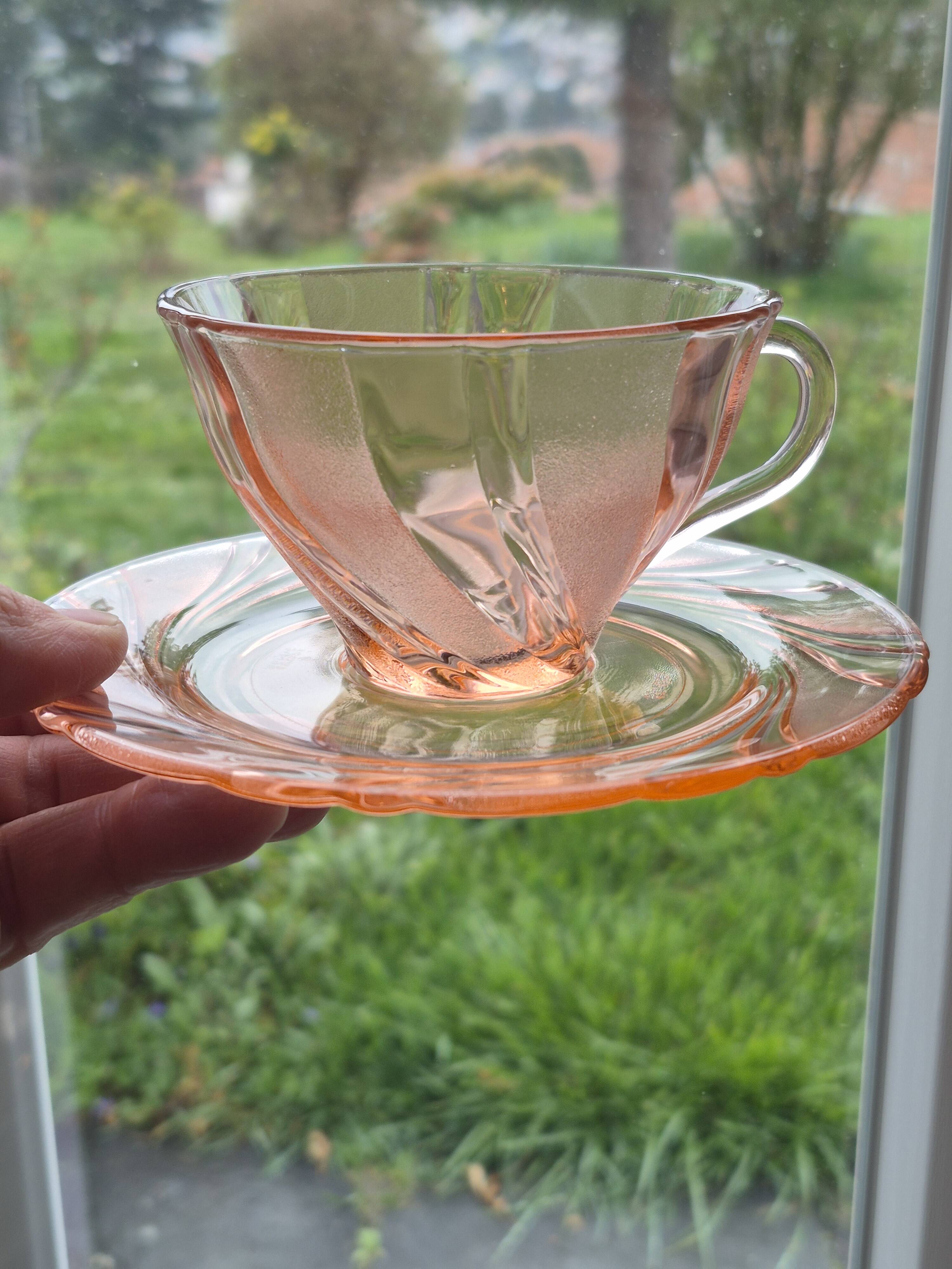 Cups and saucers vereco model beau rivage