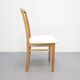 Chaises de salle à manger vintage avec nouveau revêtement en Boucle.
