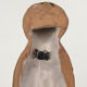 Virgin in polychrome enameled earthenware, 20th century