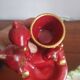 Bambi fawn cigarette holder ashtray in vintage Vallauris ceramic