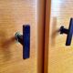 Armoire en frêne doré Guermonprez 4 portes 1950