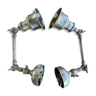 Paire de lampes articulées double bras de la marque chehoma