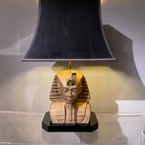 Massive bronze lamp Pharaoh, 1970