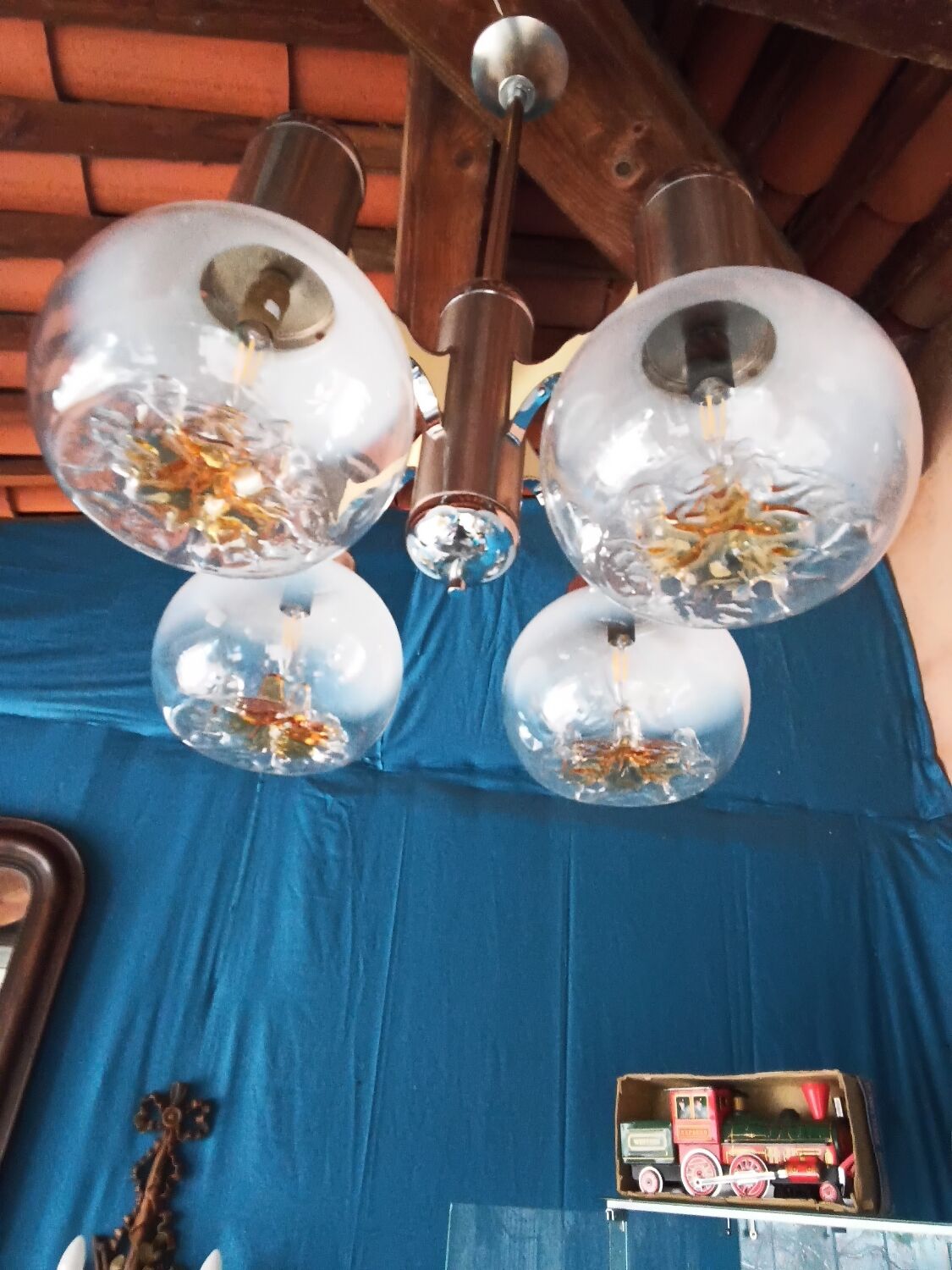 Murano Mazzega chandelier
