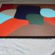 Colorful abstract canvas 55x45Cm