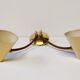 Beige Arredoluce wall lamp from the 1950s