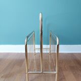 Gilded metal magazine door