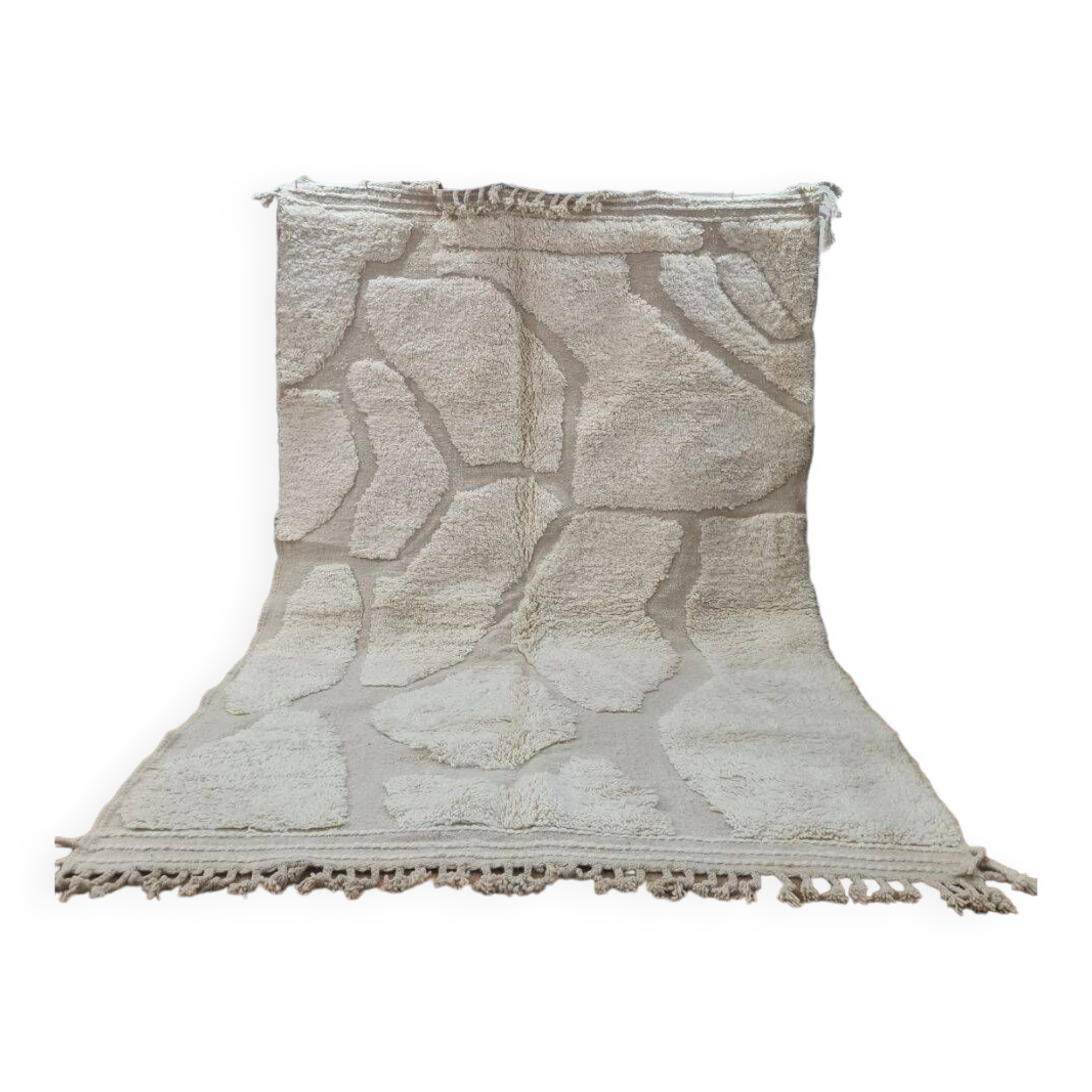 Handmade wool Berber rug 300X200 cm