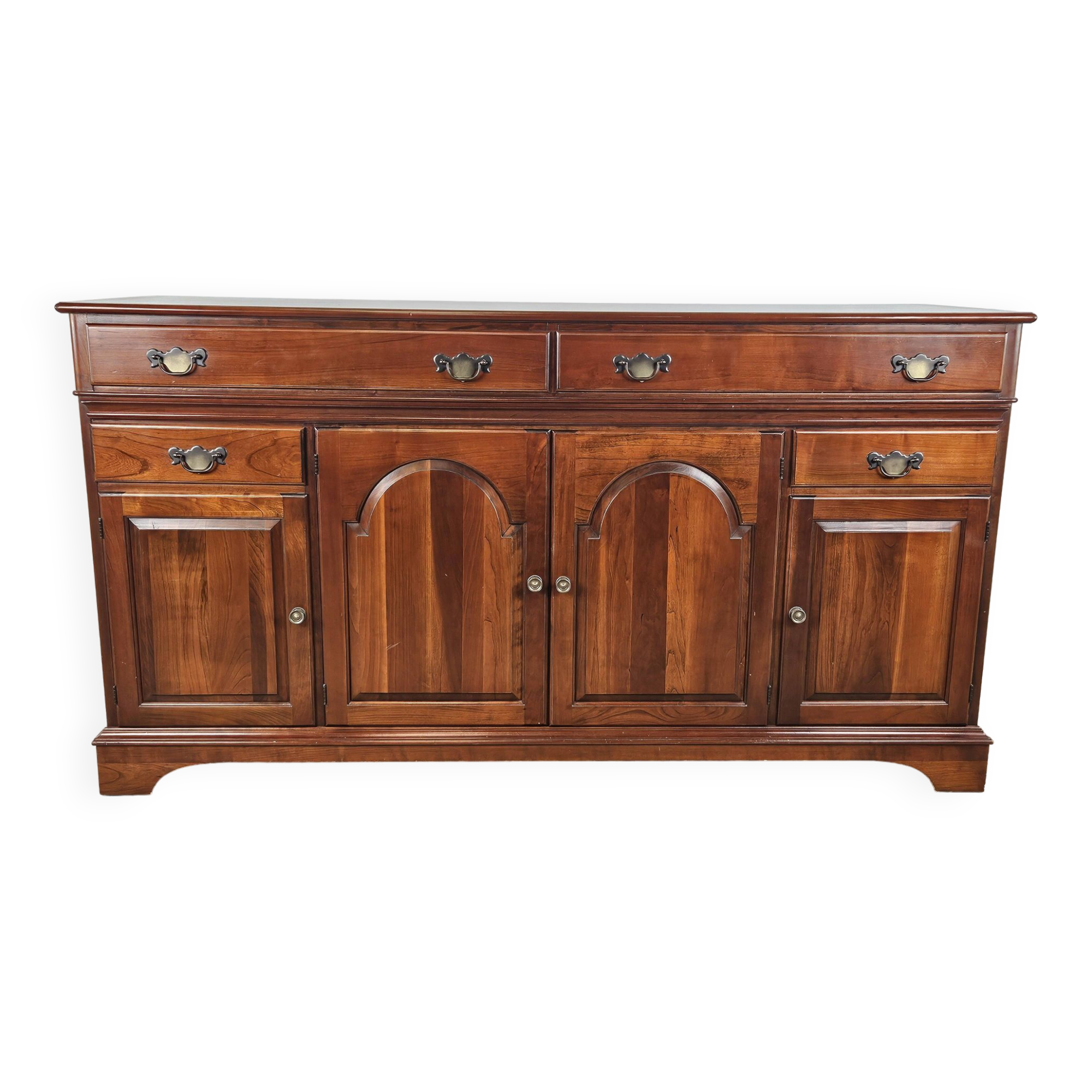 Buffet de Fantoni en massif merisier