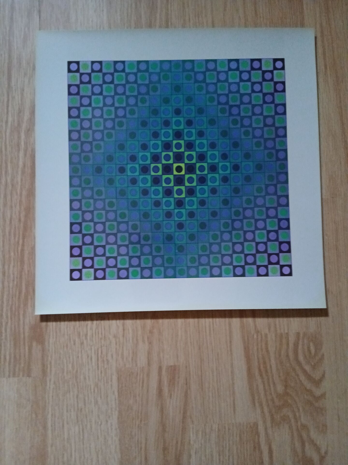 Victor Vasarely Sérigraphie op art Éditions du Griffon 