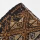 5x7 Dark Brown Vintage Kilim Rug, 153x202 Cm