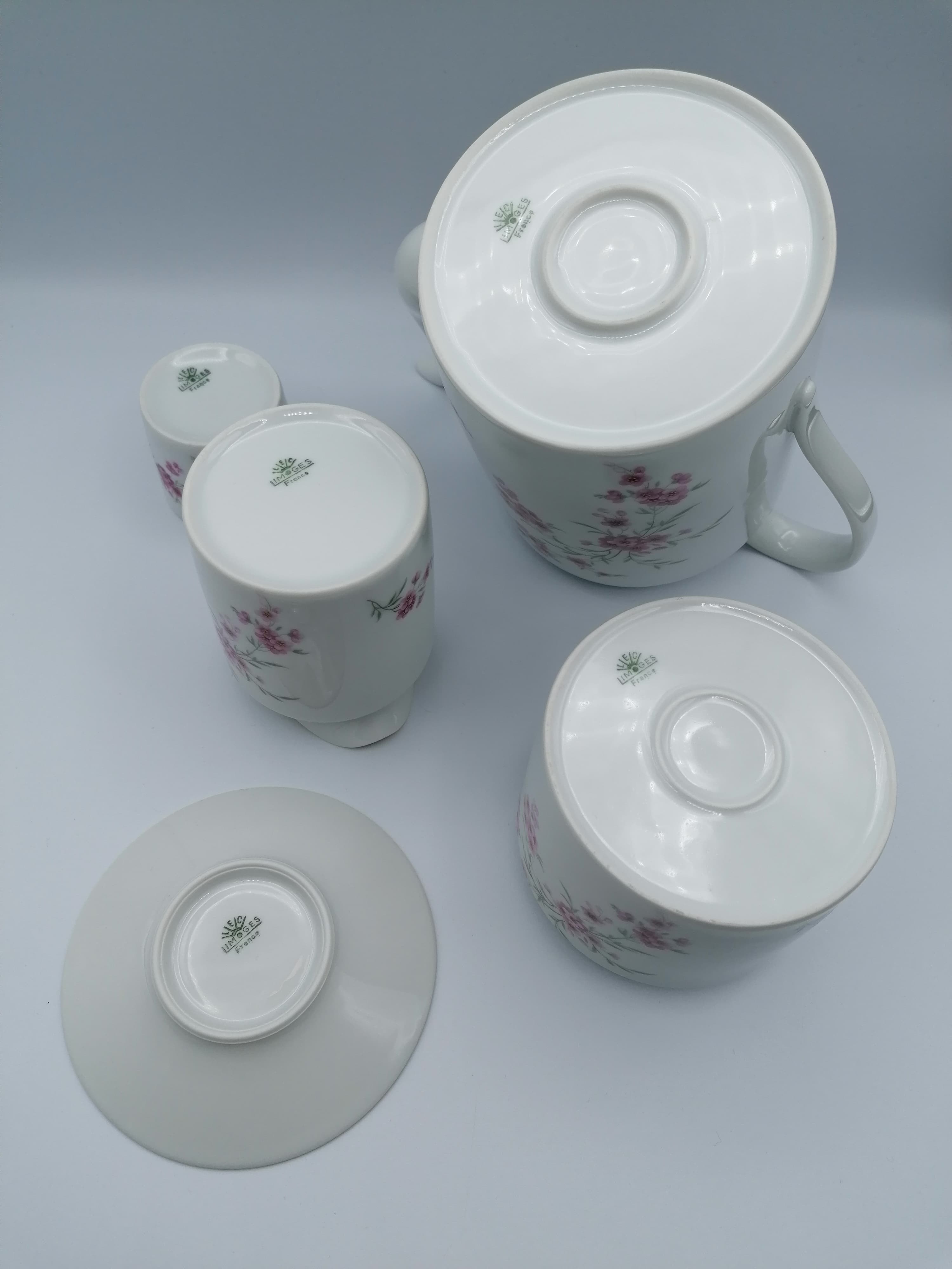 Limoges tea service