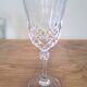 5 verres à pied en cristal