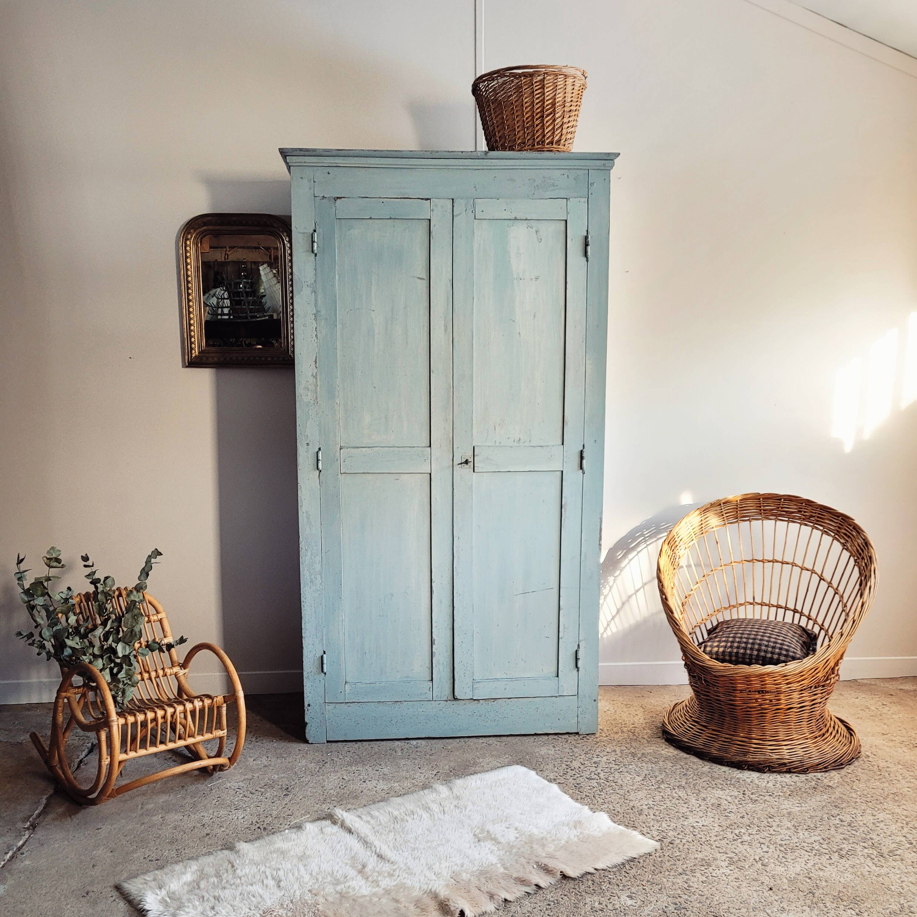 Patinated Parisian wardrobe