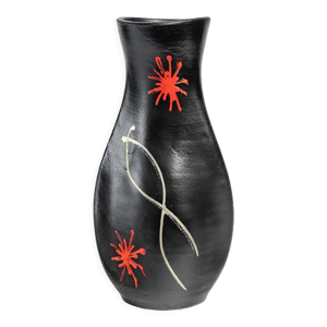 Vase en terre cuite peint, design