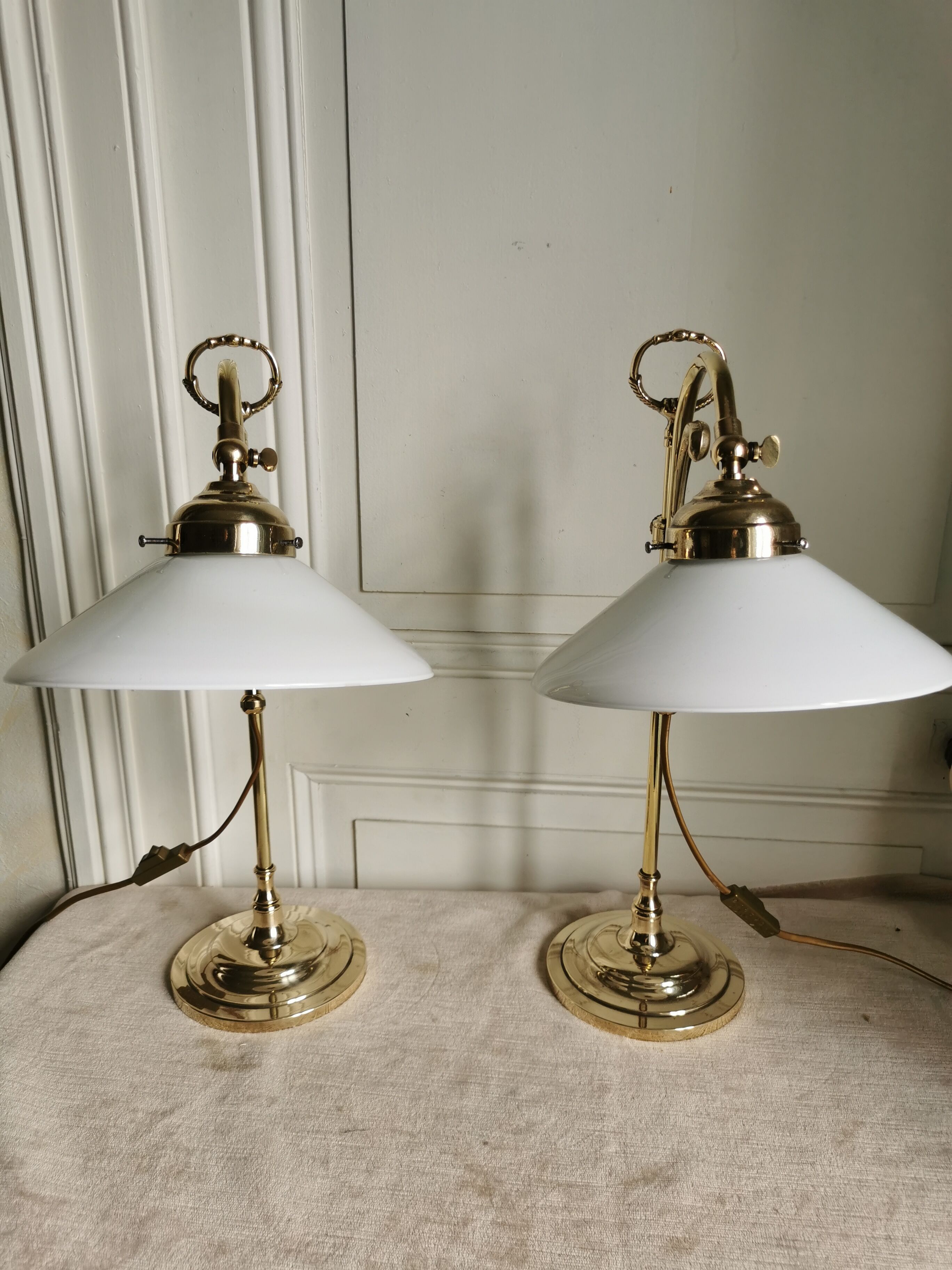 Paires de lampes de bureau ou d'ambiance