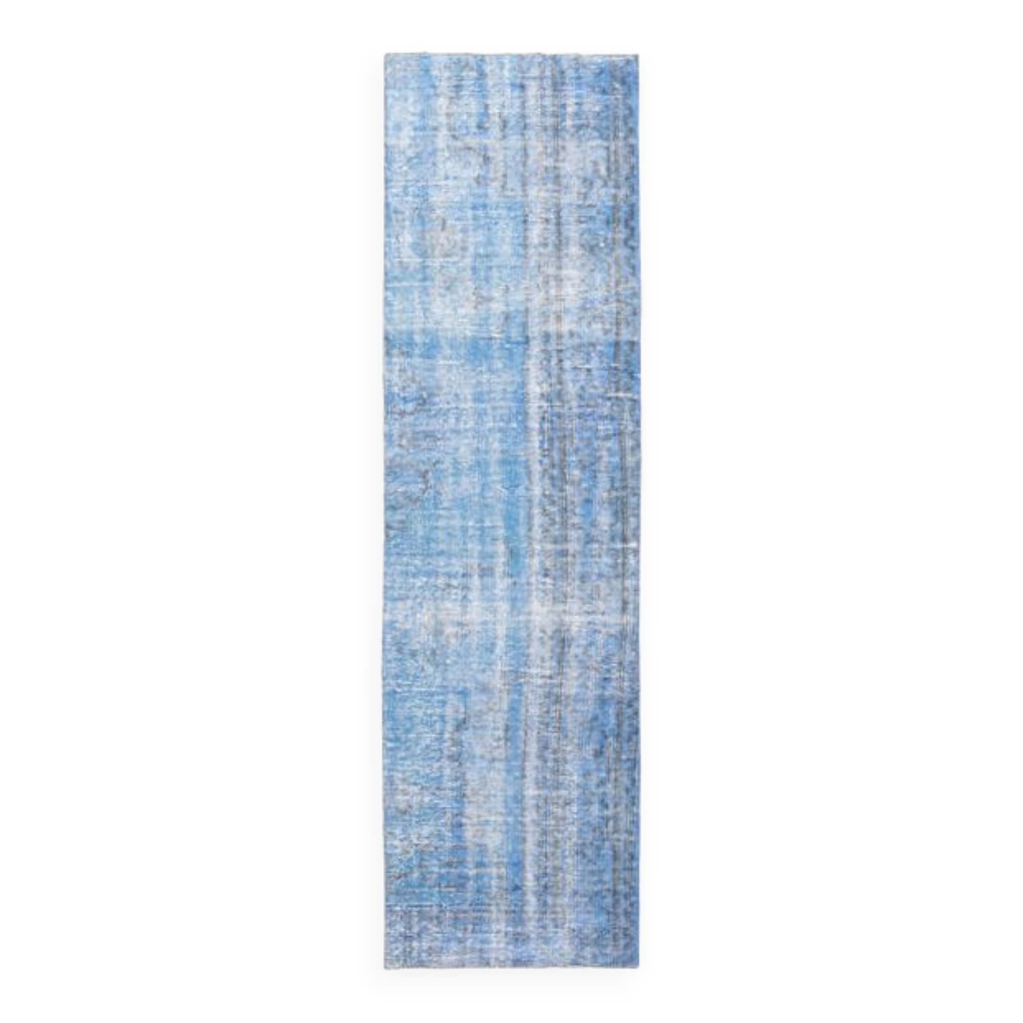 2x6 soft blue vintage runner rug, 53x198cm