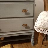 Commode bois patinée