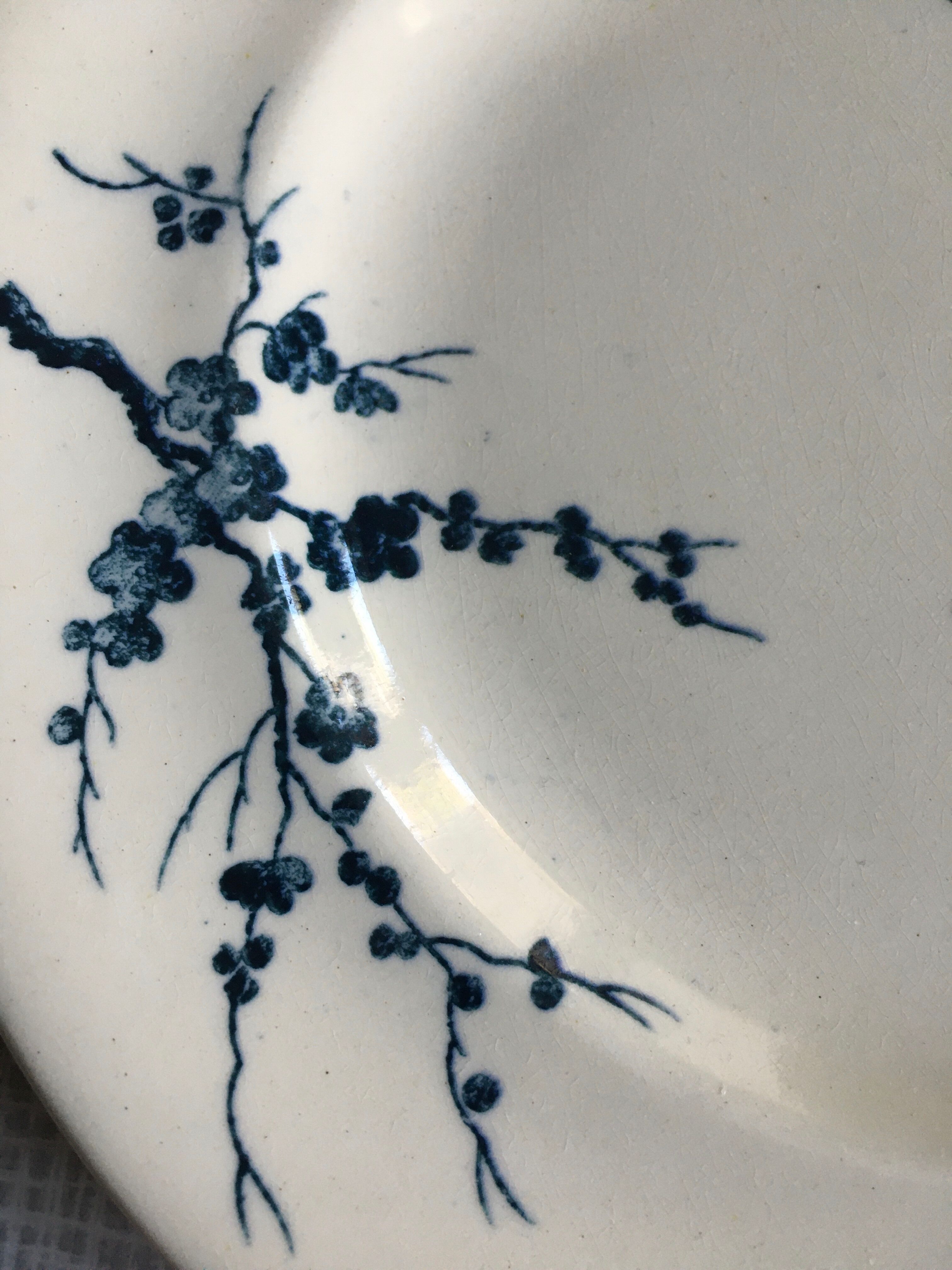 Japanese Longwy plate