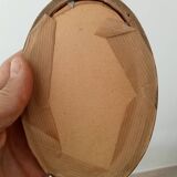 Vintage wooden mini mirror