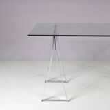1970s “T07” Trestle dining table by Peter Ghyczy, Netherlands