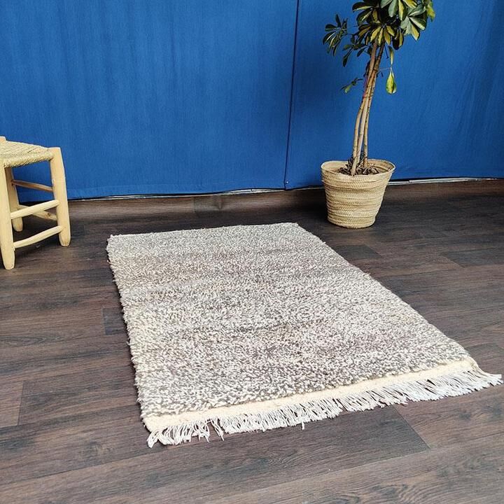 Small speckled Berber carpet