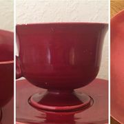 Lot of 5 cups and under ceramic cups 60-70 years