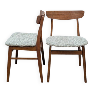 2 chaises scandinaves - vintages