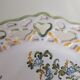 Wall plate signed Lallier from Moustiers with an openwork border.